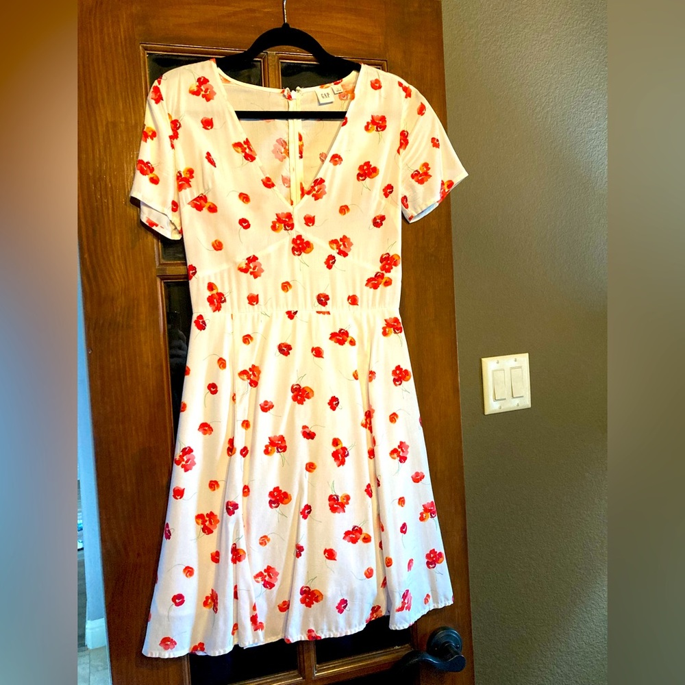 GAP juniors floral dress size 2.